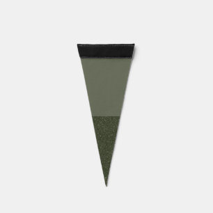 Customize Moss & Noise Triangle Pennant Flag