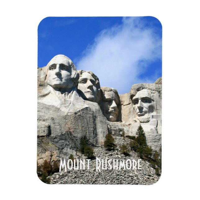 Customize Mount Rushmore National Memorial photo Magnet (Vertical)
