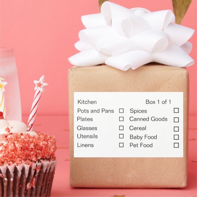 Customize Moving Labels (Party)