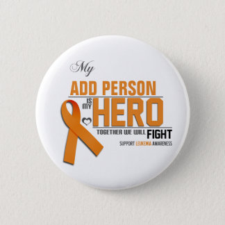 Customize MY HERO:  Leukemia Button