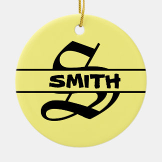 Customize Name Letter ornament