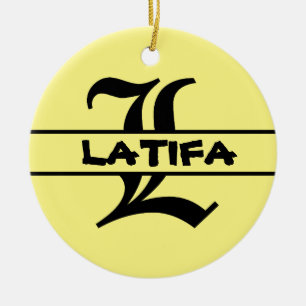 Customize Name Letter ornament