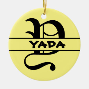 Customize Name Letter ornament 