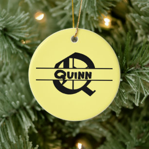 Customize Name Letter ornament 