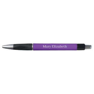 Customize name or initials Purple  Pen