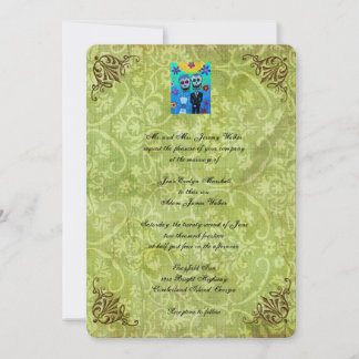 Customize Names DOD Wedding Invitation