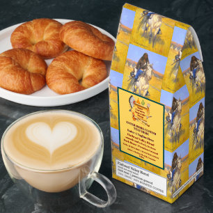 Customize Native American Gift Shop Brand Promo 2 Roasted Coffee