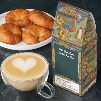 Customize Nativity Birth of Jesus Christmas Gift Roasted Coffee