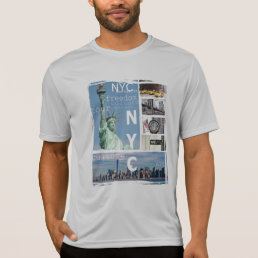Customize New York City Manhattan Nyc Liberty T-Shirt