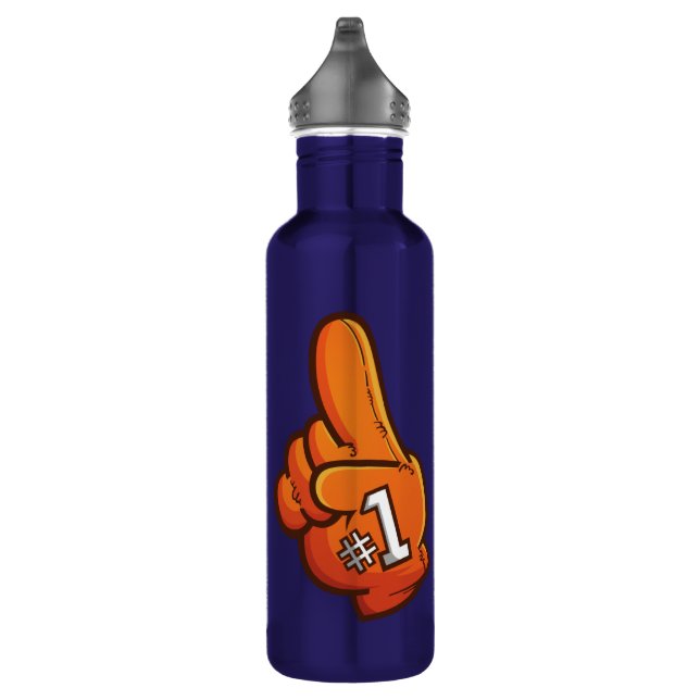Customize Number One  Stainless Steel Water Bottle (Right)