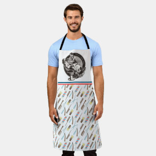 Customize Old Fashioned Barber Shop Apron