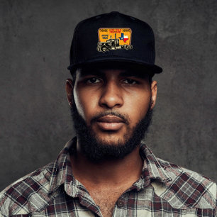 Customize Old School Single Sleeper Texas Trucker  Snap Back Hat