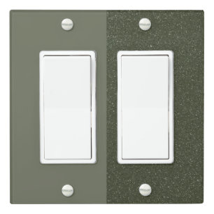 Customize Olive & Moss Split Light Switch Cover