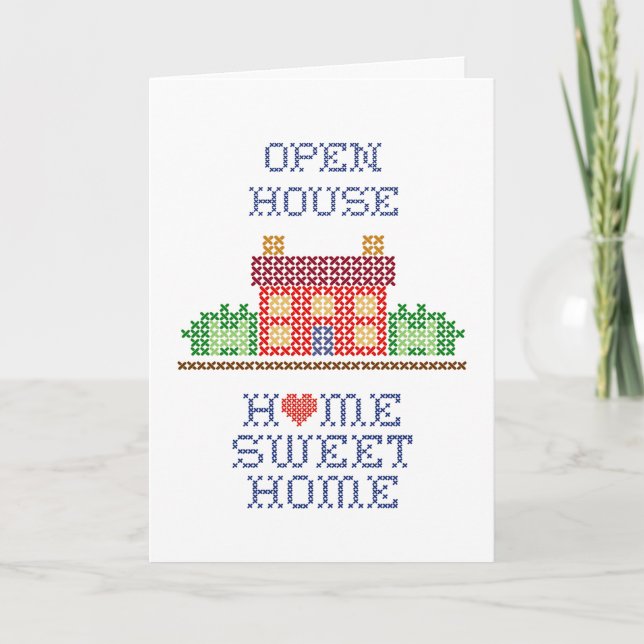 Customize Open House Card (Front)