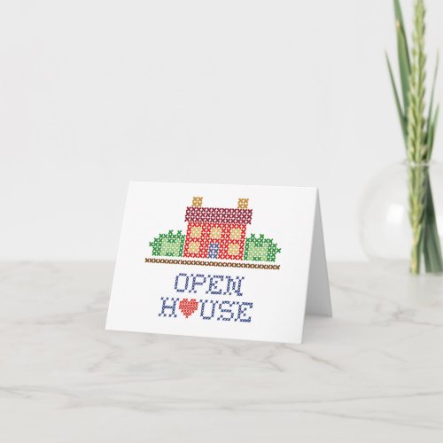 Customize Open House Card