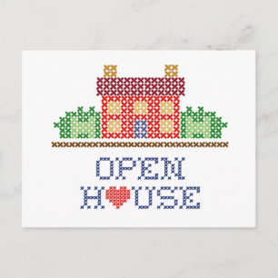 Customize Open House Postcard