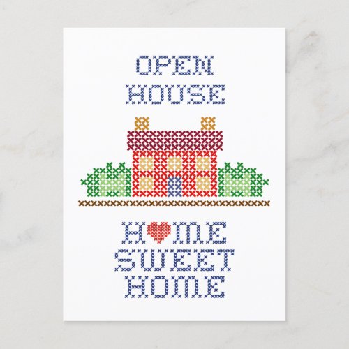 Customize Open House Postcard