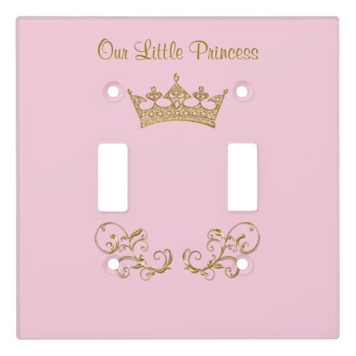 Customize Our Little Princess Light Switch Cover