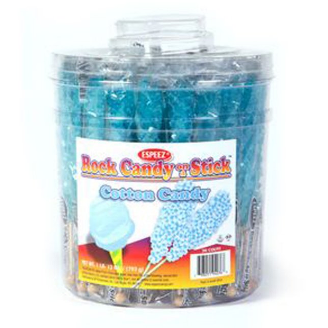 Customize Party Favor Cotton Rock Candy Sticks (Front)