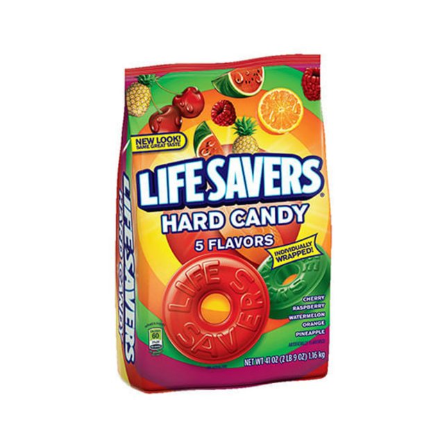 Customize Party Favor Flavored Lifesavers (Front)