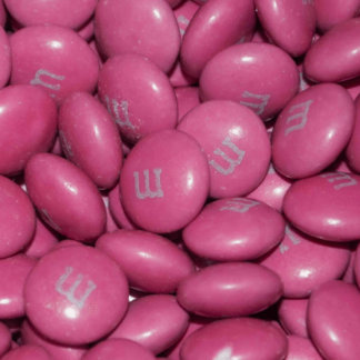 Customize Party Favors Dark Pink M&Ms