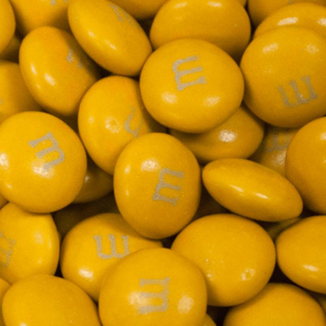 Customize Party Favors Gold M&Ms (Front)
