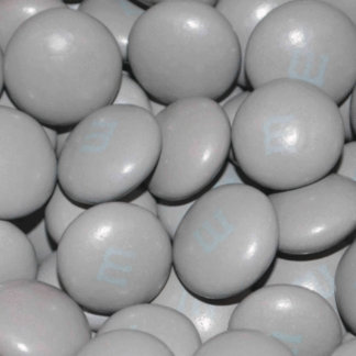 Customize Party Favors Silver M&Ms