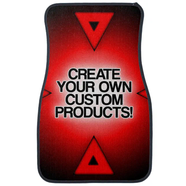 Customize / Personalize / Create your own Car Mat Zazzle