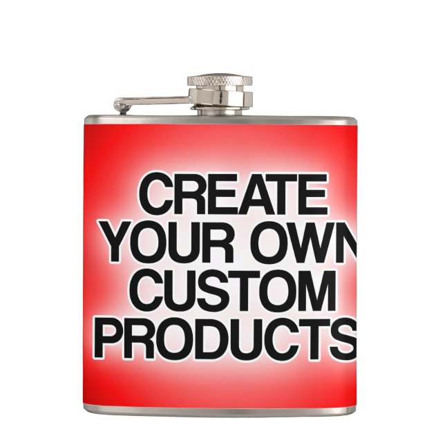 Customize / Personalize / Create your own Hip Flask (Front)