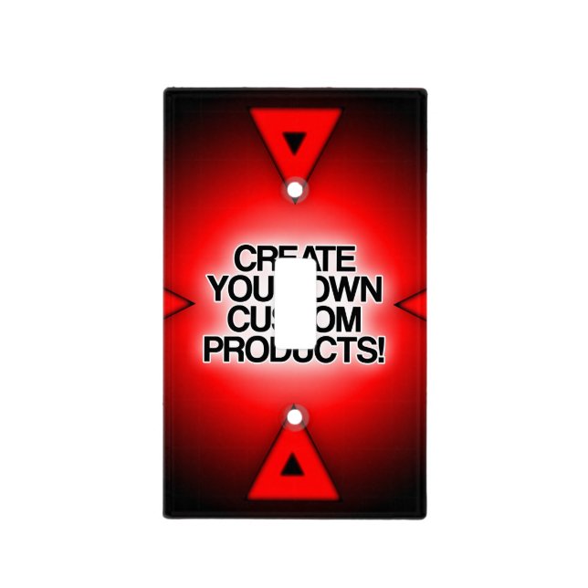 Customize / Personalize / Create your own Light Switch Cover (Front)