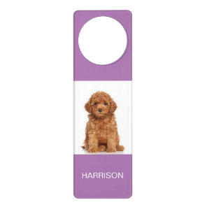 Customize, personalize with Name, photo Door Hanger