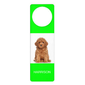 Customize, personalize with Name, photo Door Hanger