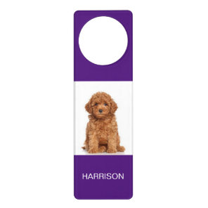 Customize, personalize with Name, photo Door Hanger