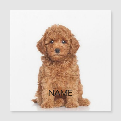 Customize personalize with photo  name magnet