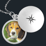 customize pet dog photo silver plated necklace<br><div class="desc">customize pet dog photo.Replace the template image with the photo of your own pet dog. Place the name of your own dog and have a fun gift for somebody you love.</div>