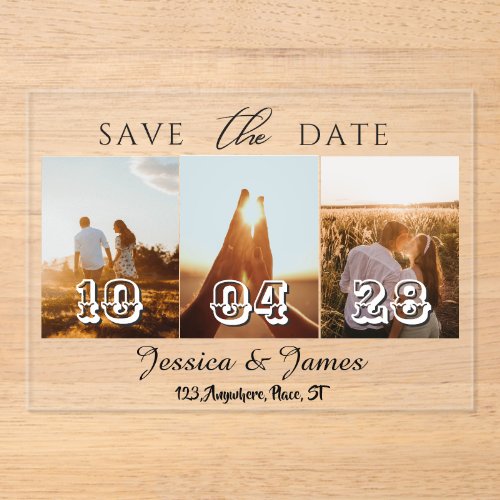 Customize Photo Personalized Save the Date