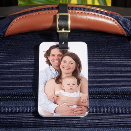 Customize Photo Template Unique Personalized Luggage Tag
