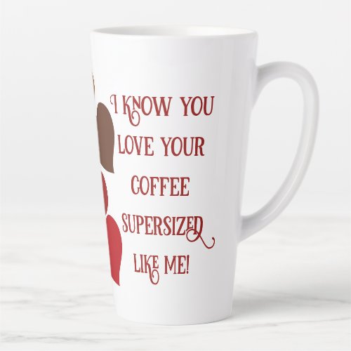 Customize Photo Valentine Latte Mug