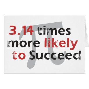 Customize - Pi Success Card