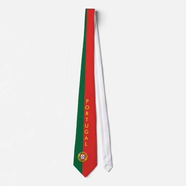 Customize Portugal Flag Tie (Front)