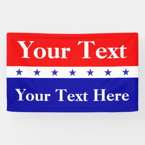 Customize President Election Banner