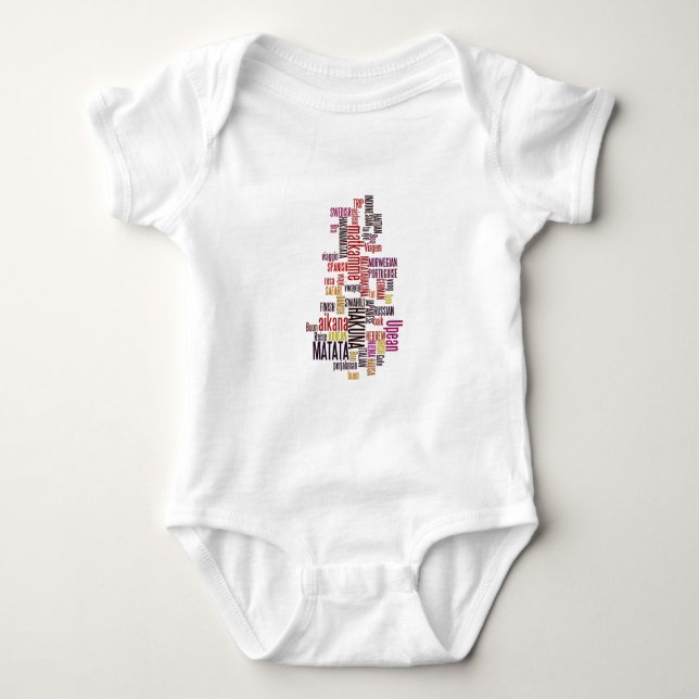 Customize Product Baby Bodysuit (Front)