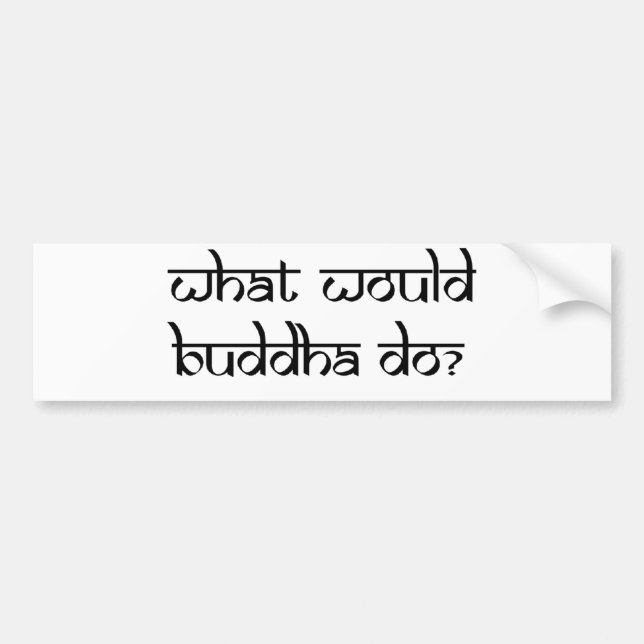 Customize Product Bumper Sticker (Front)
