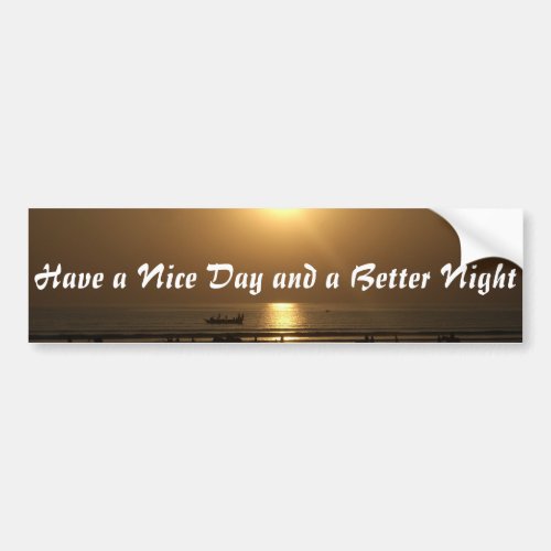 Customize Product Bumper Sticker