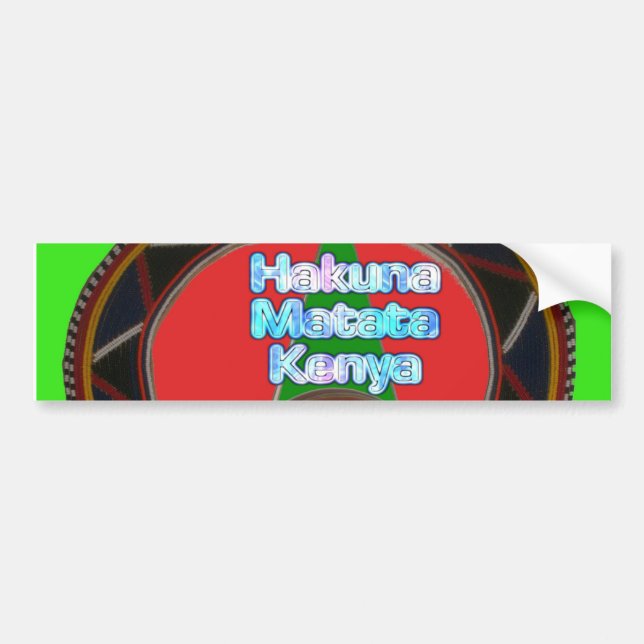 Customize Product Bumper Sticker (Front)