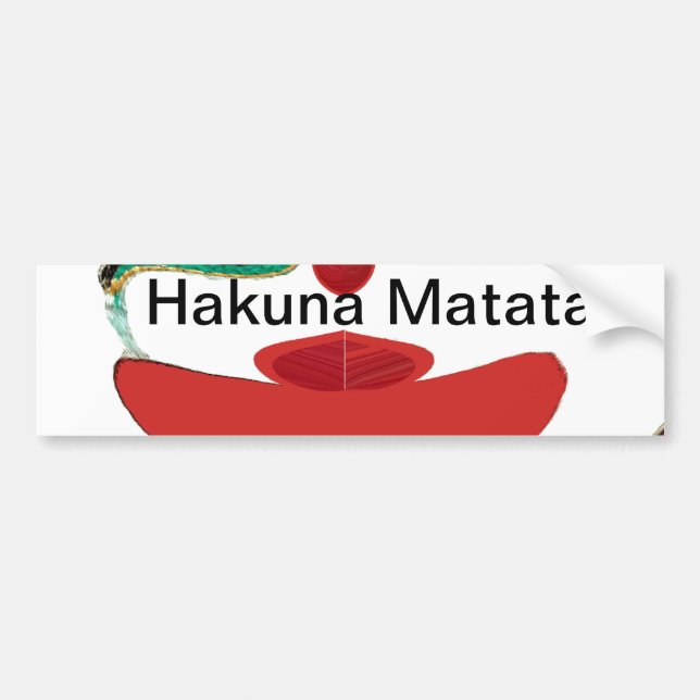 Customize Product Bumper Sticker (Front)