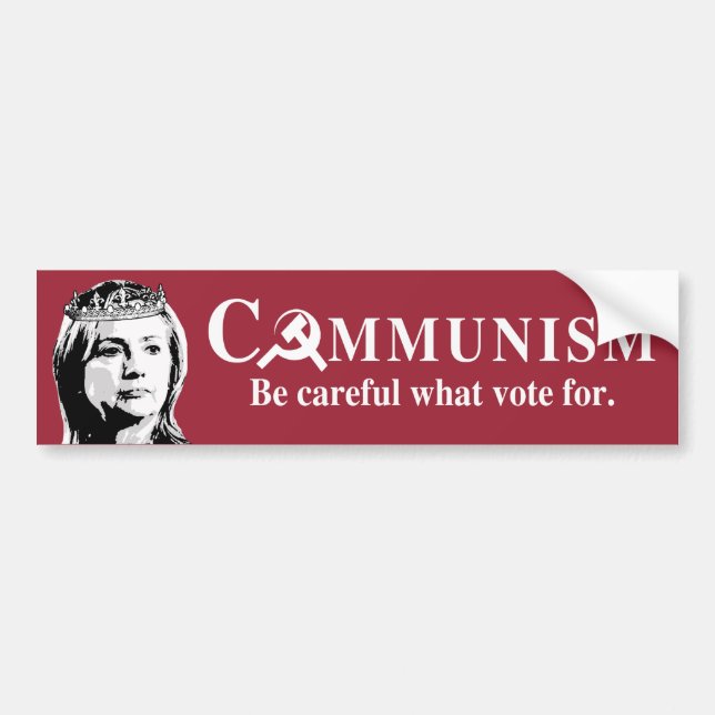 Customize Product Bumper Sticker (Front)