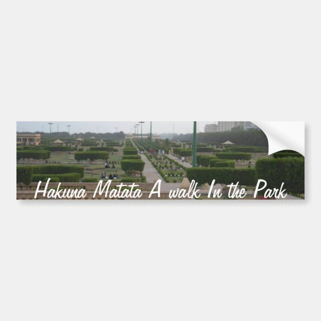 Customize Product Bumper Sticker (Front)