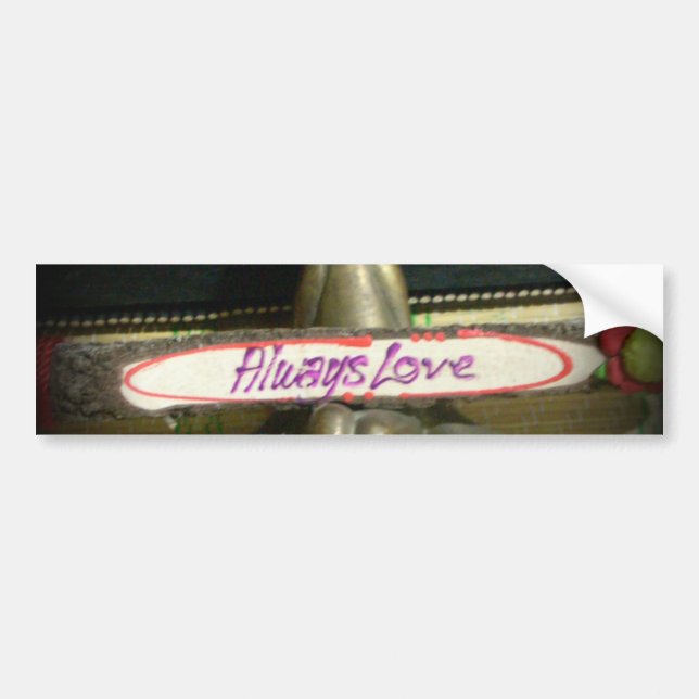 Customize Product Bumper Sticker (Front)