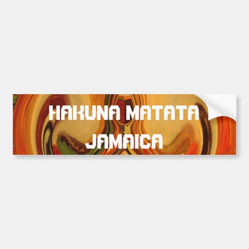 Customize Product Bumper Sticker